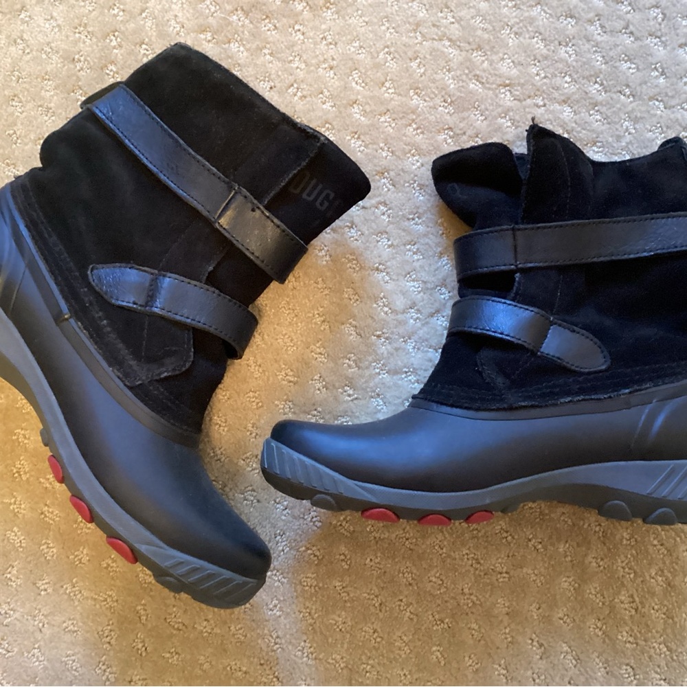 Cougar Black Winter & Rain Boots
